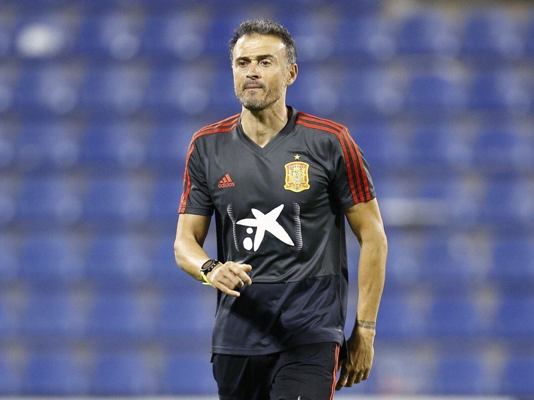 Luis Enrique Dirigiendo A La Selección española