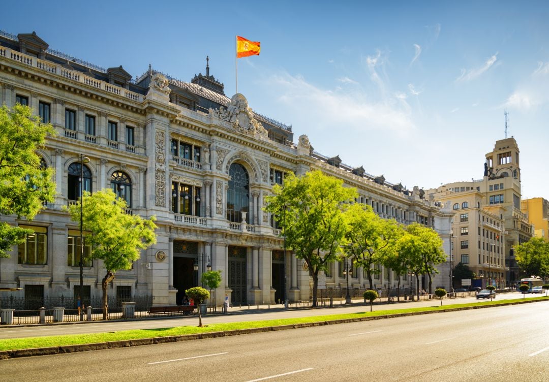 Edificio del Banco de España en Madrid