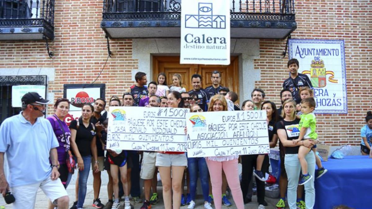 Éxito de la V edición de la Carrera Solidaria "40 de Mayo" en Calera y Chozas