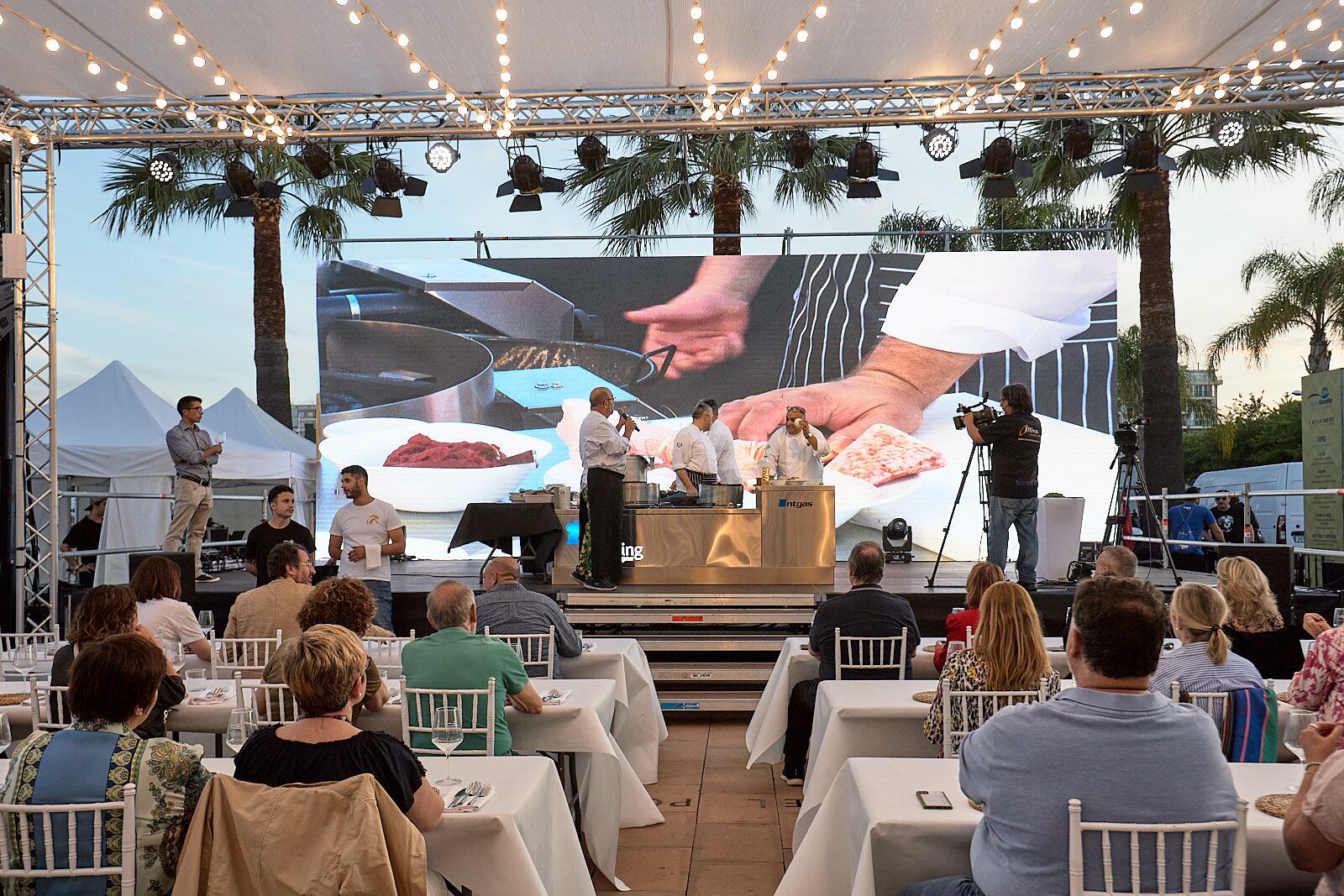 Telesafor les ofreció en directo todos los showcookings organizados durante la feria.