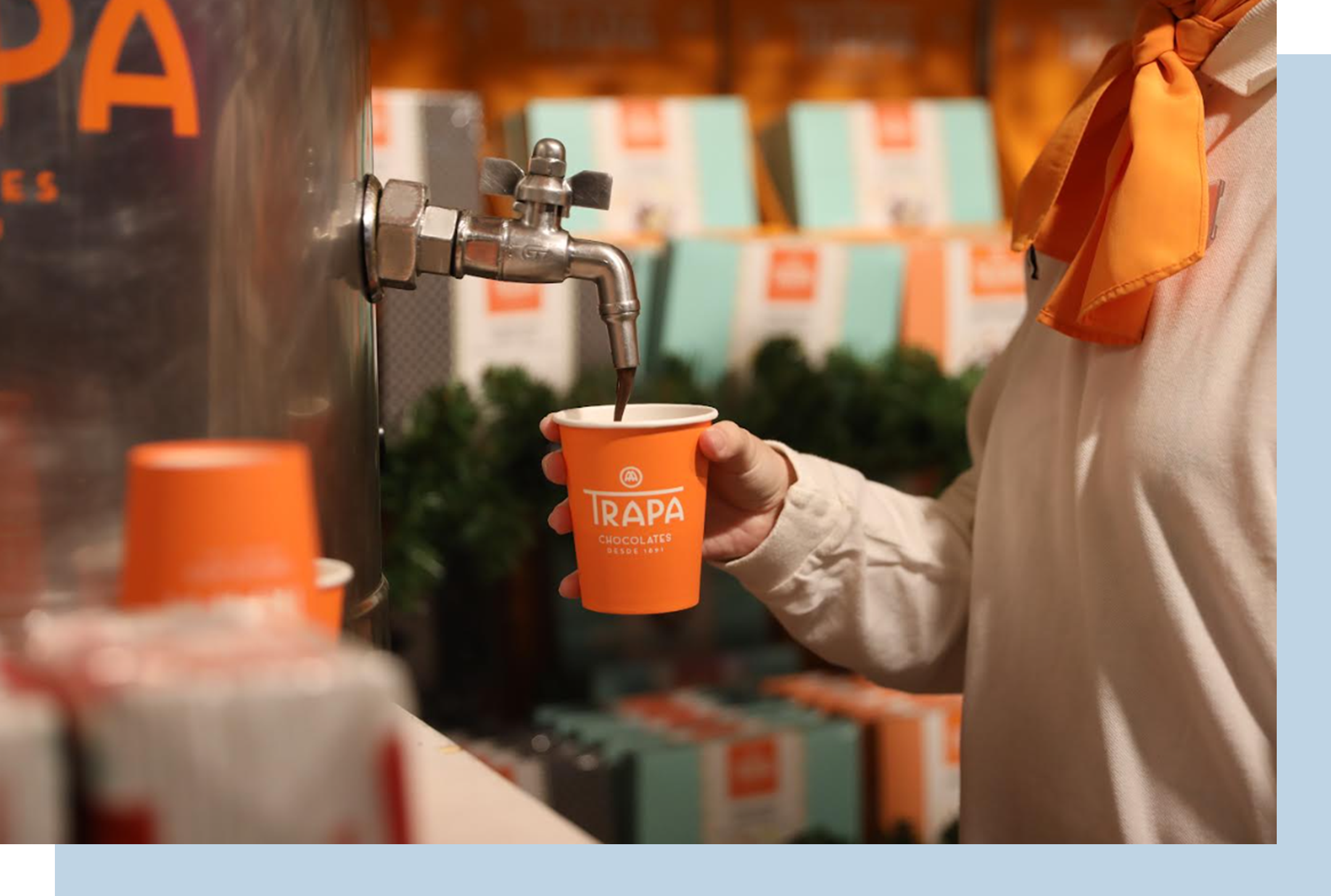 Trapa da el pistoletazo de salida a la Semana Santa con su tradicional chocolatada del Jueves Santo