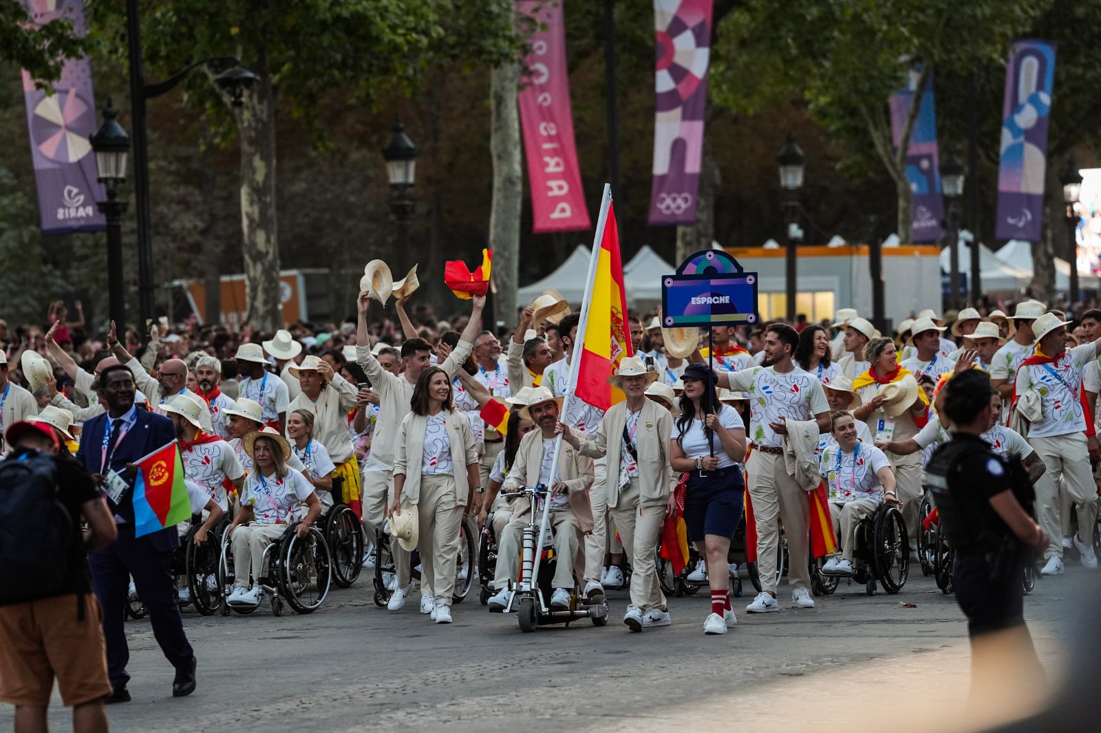 La delegación española comienza su andadura en los Juegos Paralímpicos de París 2024