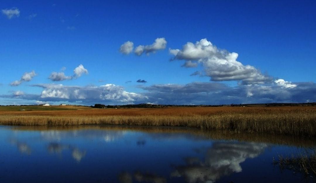 Vista de la Laguna de Pétrola, Albacete. Una de nuestras recomendaciones para conocer mejor nuestro patrimonio natural