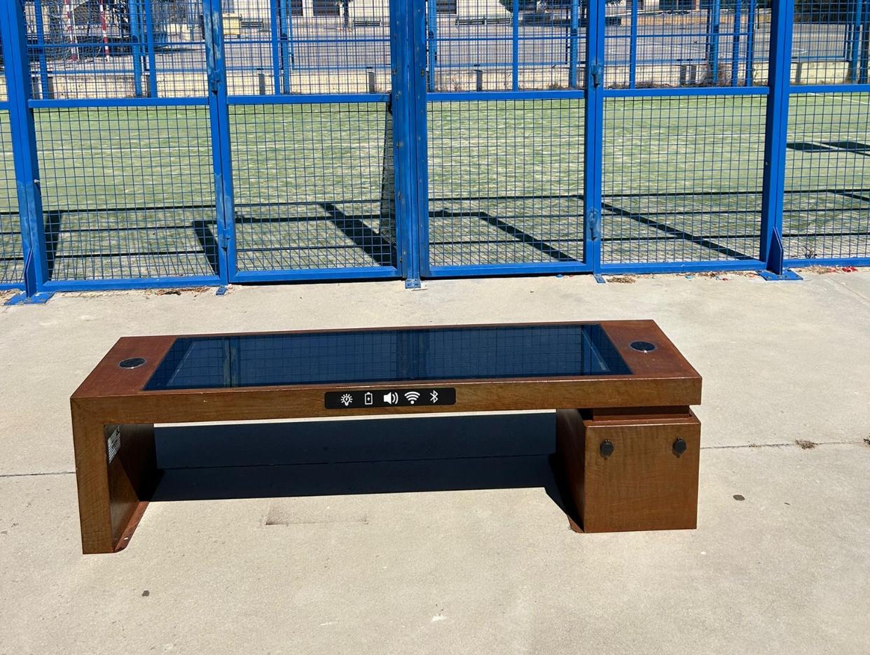 Banco solar en Brihuega