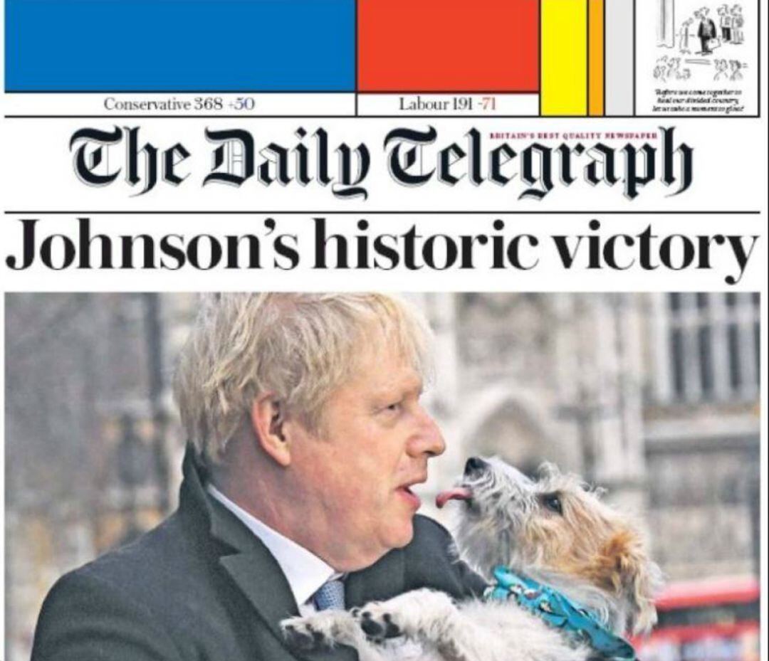 Boris Johnson ha conseguido una victoria arrolladora. 