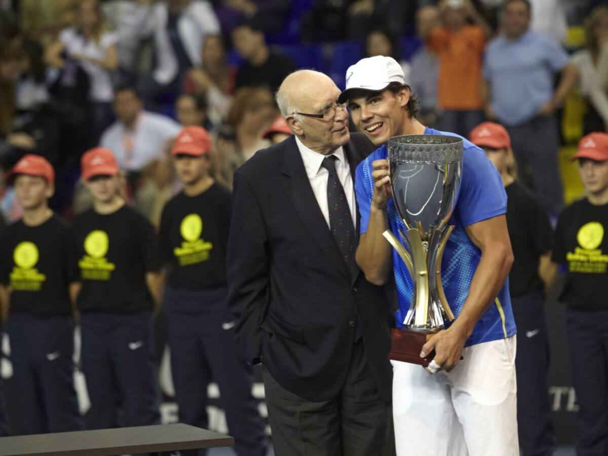 Rafa Nadal se despide de "uno de los pioneros" del tenis en España