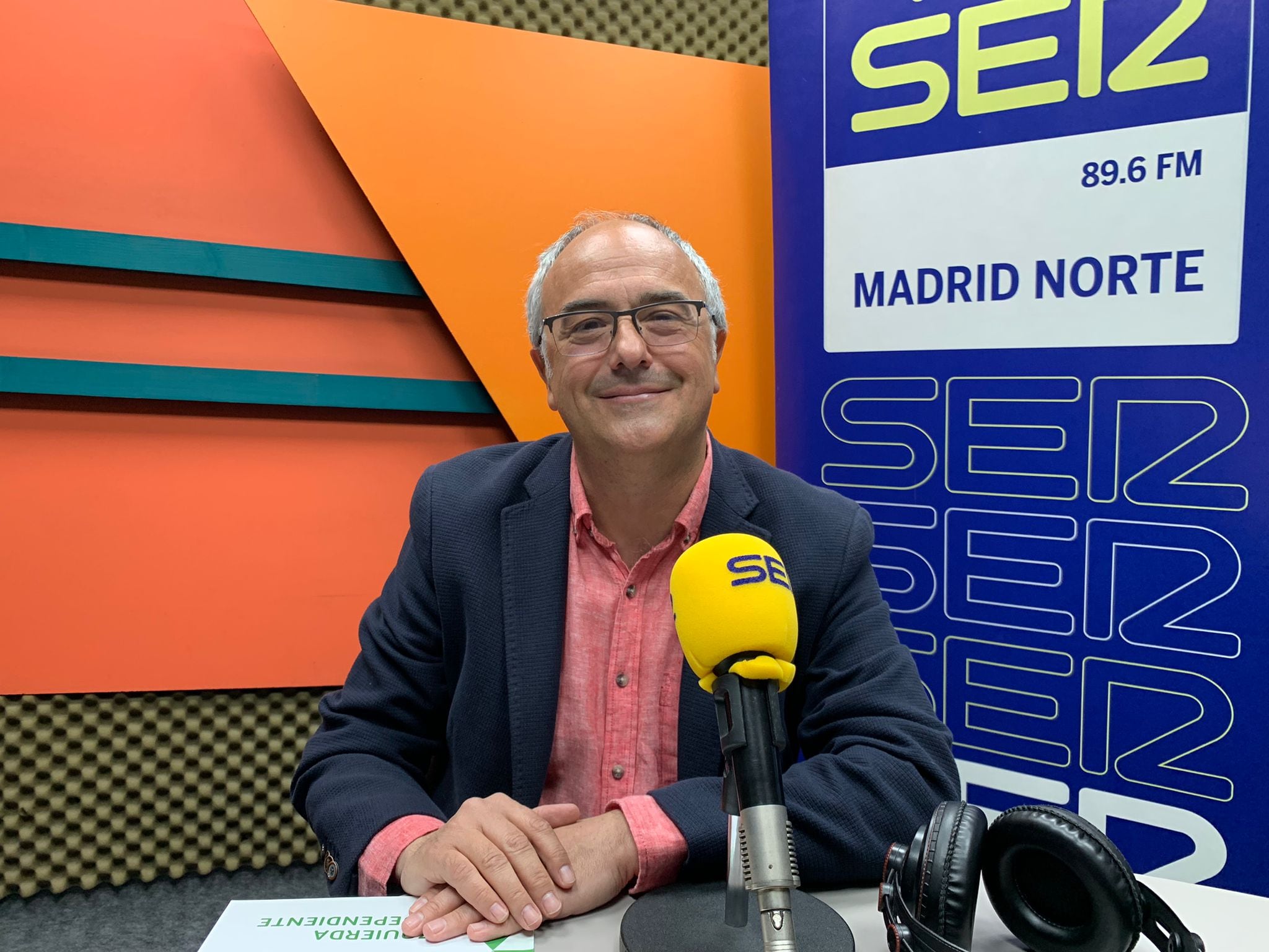 Juan Torres, portavoz de Izquierda Independiente de San Sebastián de los Reyes, en los estudios de SER Madrid Norte