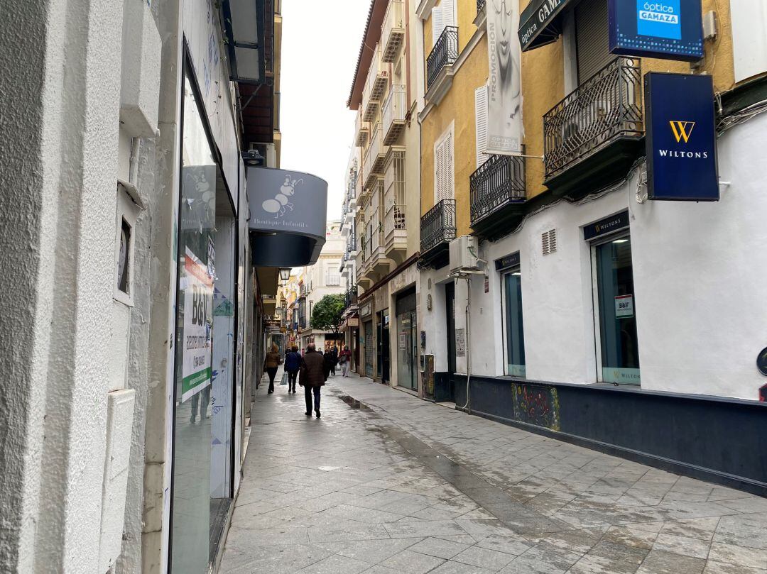 Calle San Eloy, en Sevilla