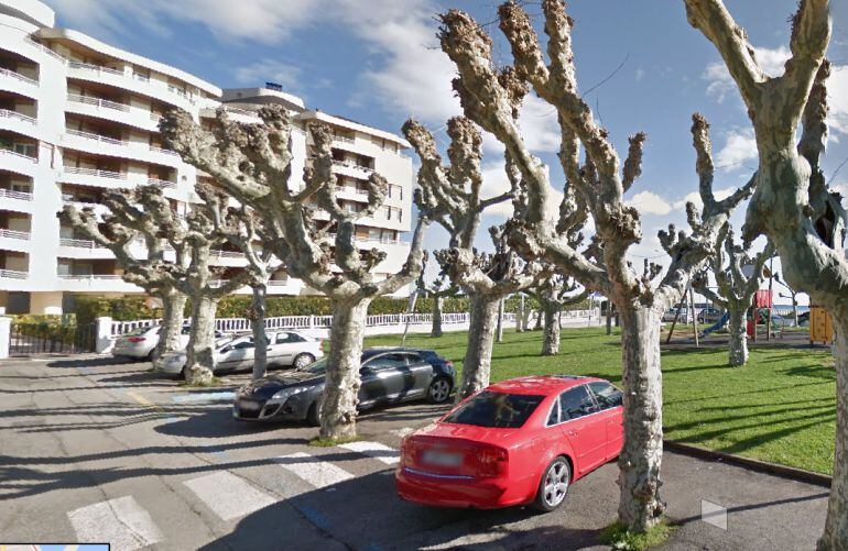 Zona donde ha aparecido el cadáver.