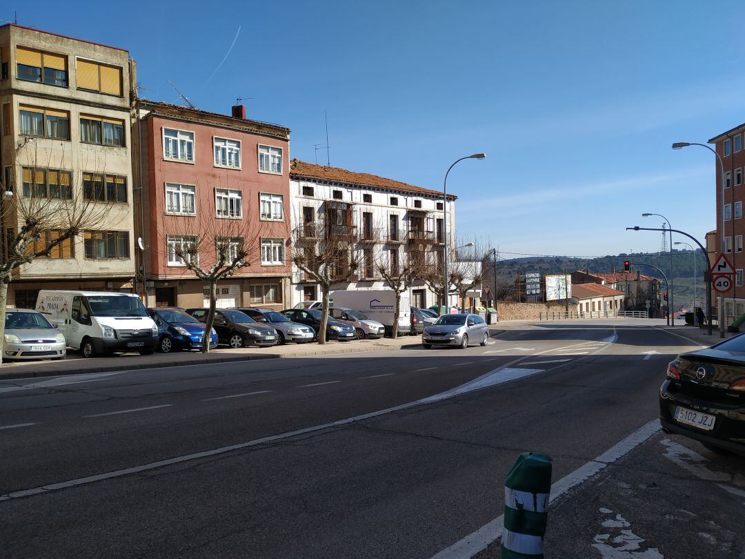 Travesía a su paso por el Barrio de la Arboleda