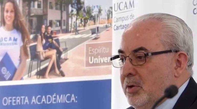 José Luis Mendoza, presidente UCAM