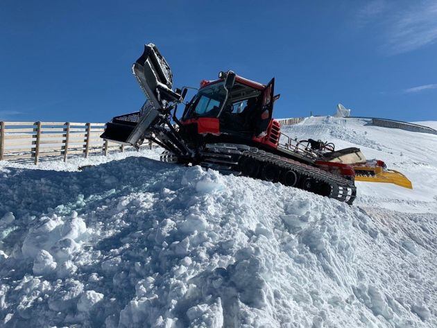 Sierra Nevada prepara la apertura del área de la Laguna de las Yeguas para este fin de semana.