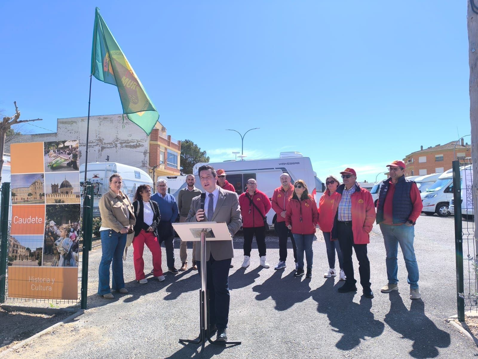 Apertura del encuentro de caravanas