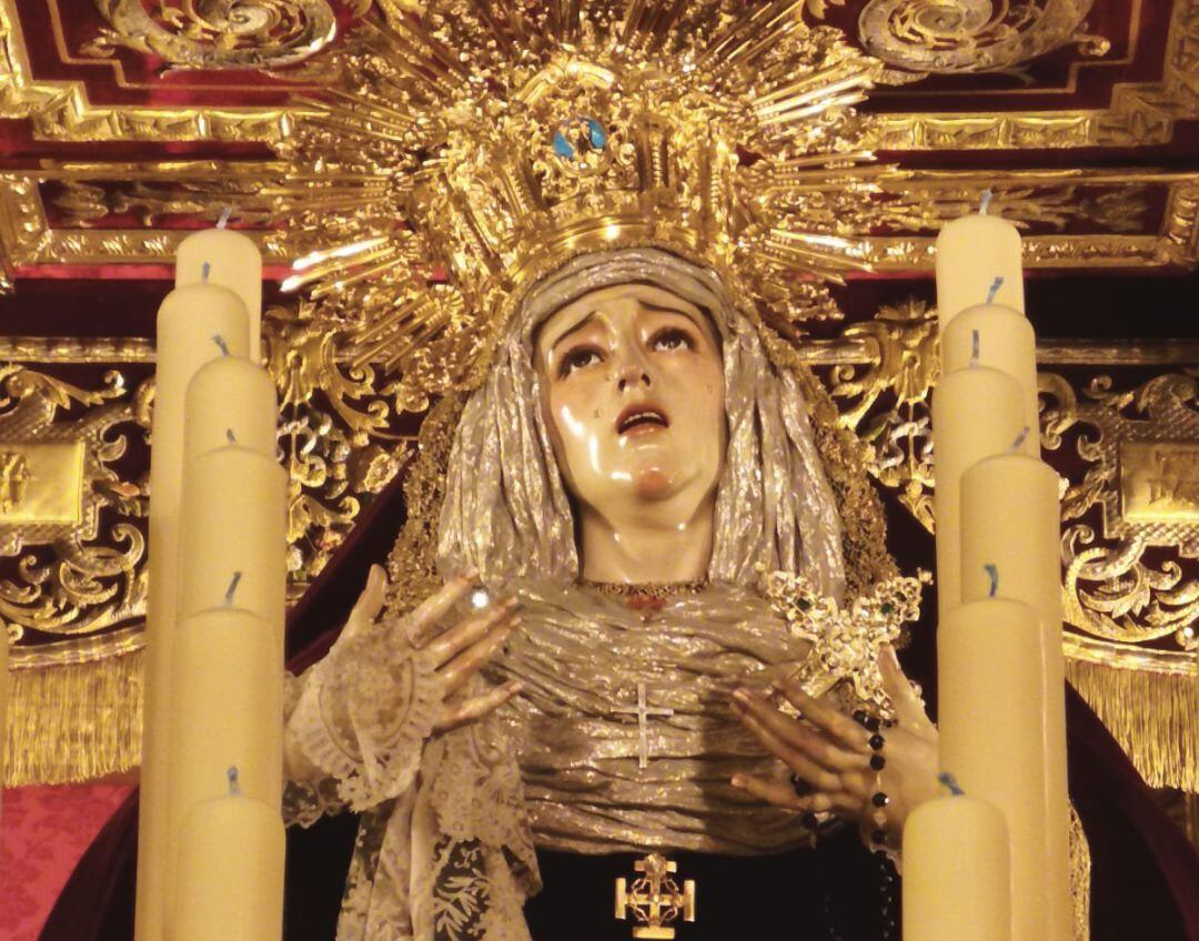 La Virgen de los Dolores será restaurada por Enrique Gutiérrez Carrasquilla