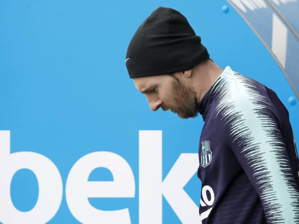 Messi viaja a Milán todavía sin el alta médica