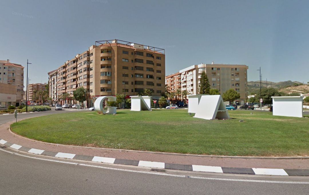 Imagen de archivo de la entrada a la ciudad de Gandia. 