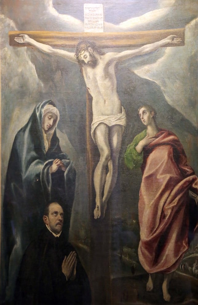 &quot;El Calvario&quot; de El Greco, en Martín Muñoz de Las Posadas