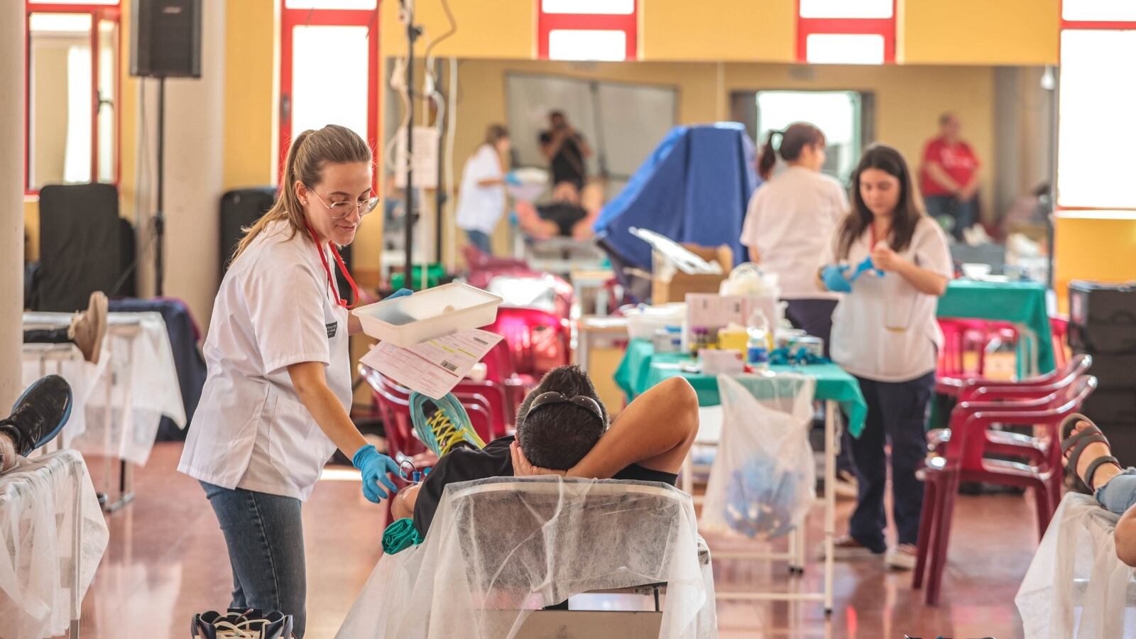 Imagen de archivo del último Maratón de Donación de Sangre