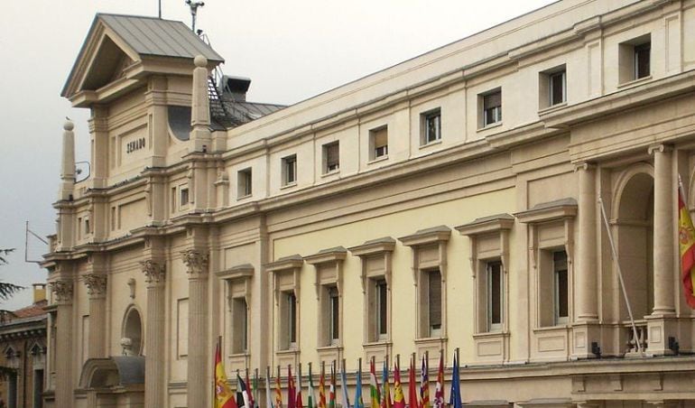 Imagen del exterior del Senado