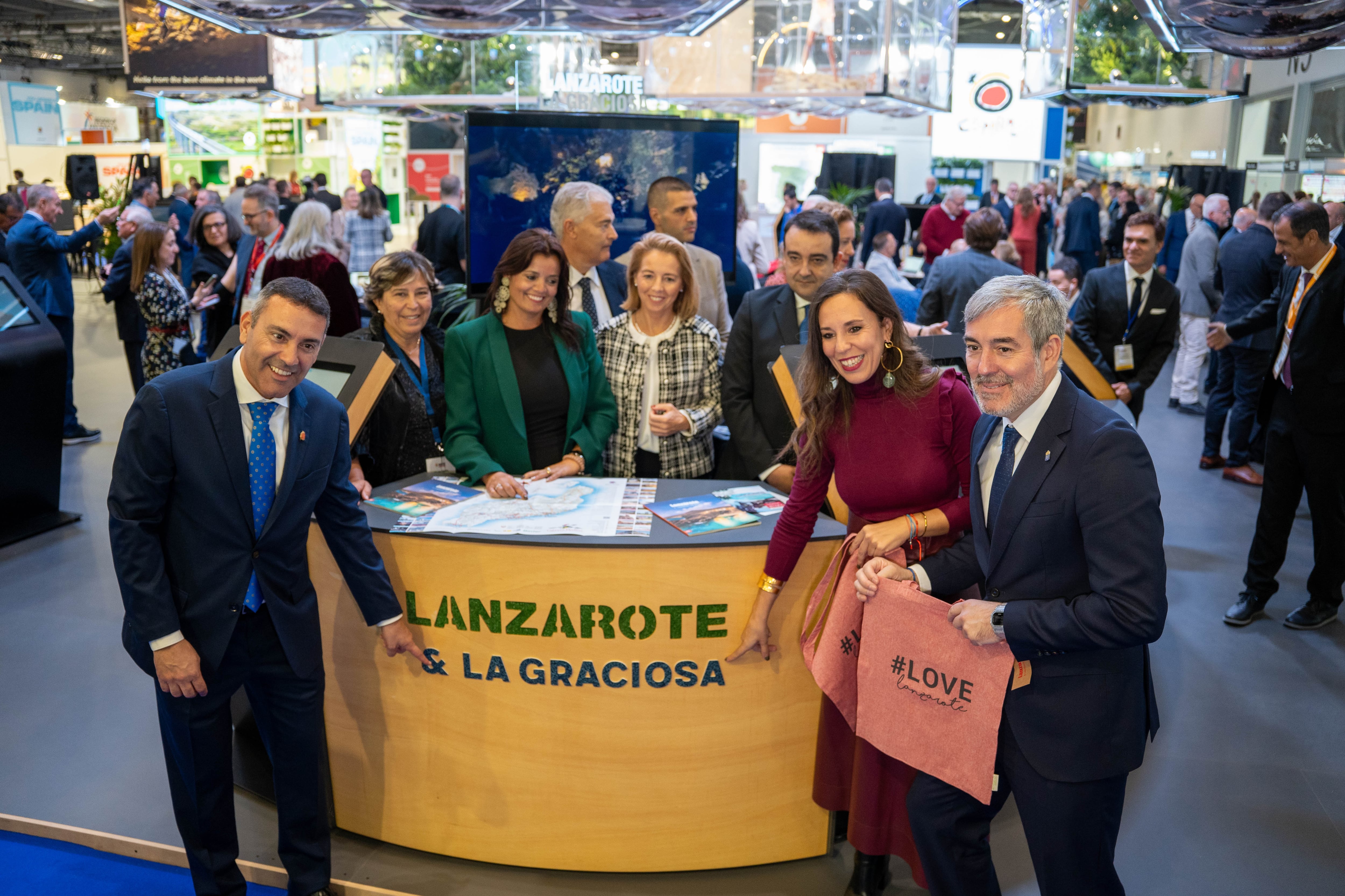 Stand de Lanzarote y La Graciosa en la World Travel Market.