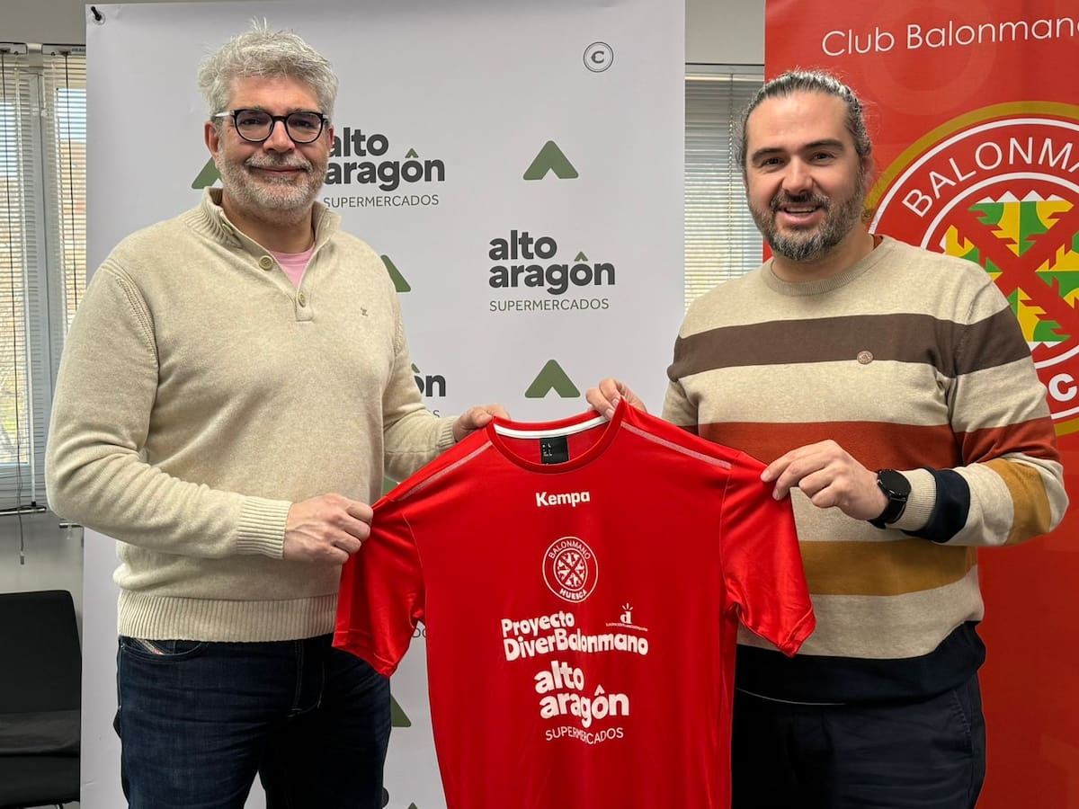 Supermercados Altoaragón renueva su apoyo al proyecto DiverBalonmano