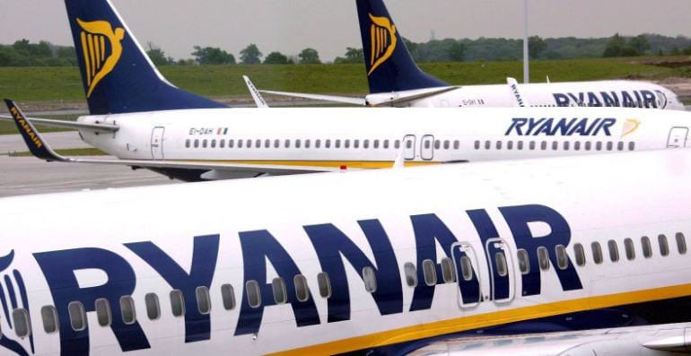 Avión de Ryanair