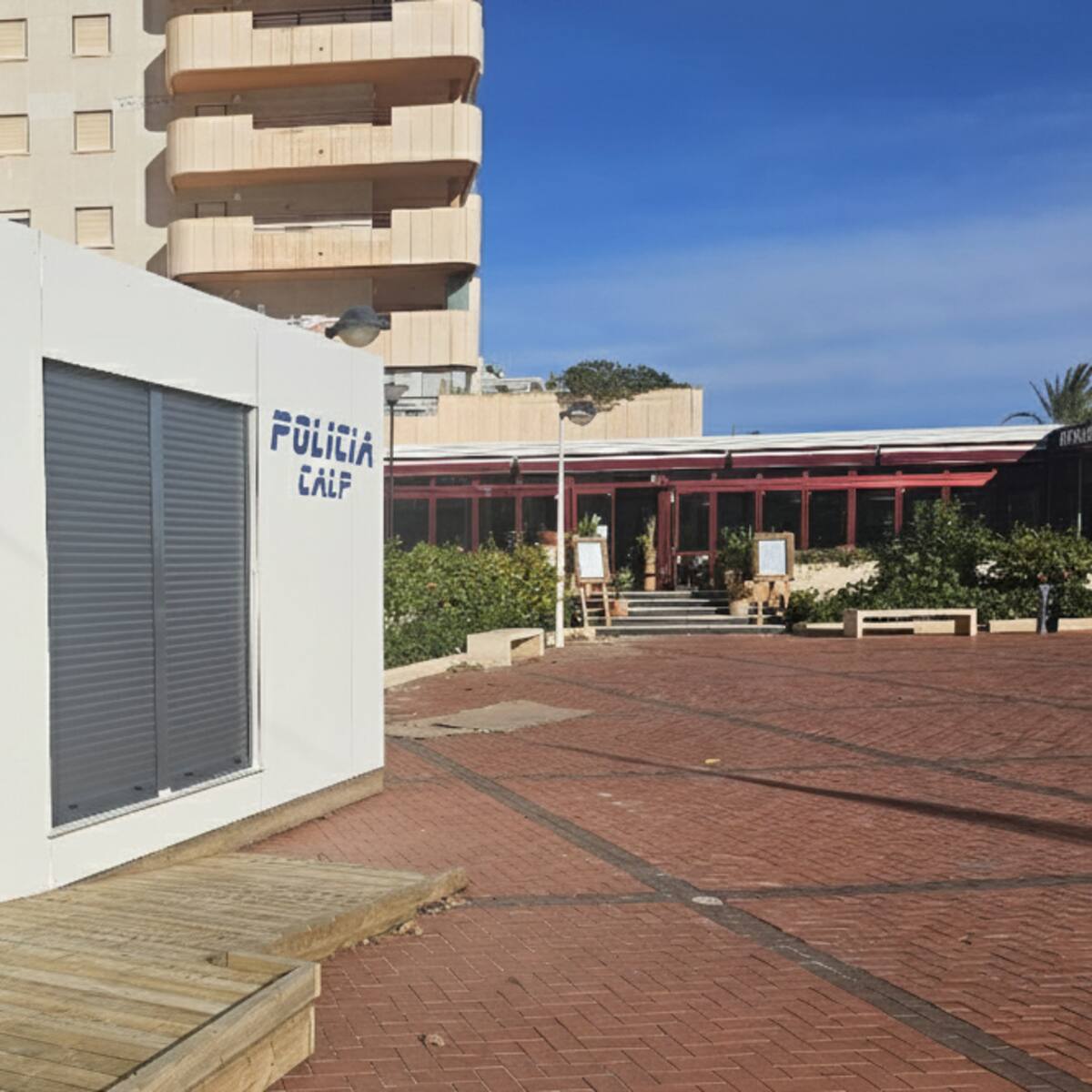 Calpe instalará un retén policial en la playa de la Fossa para reforzar la seguridad ciudadana