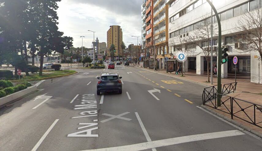 Avenida La Marina en Algeciras