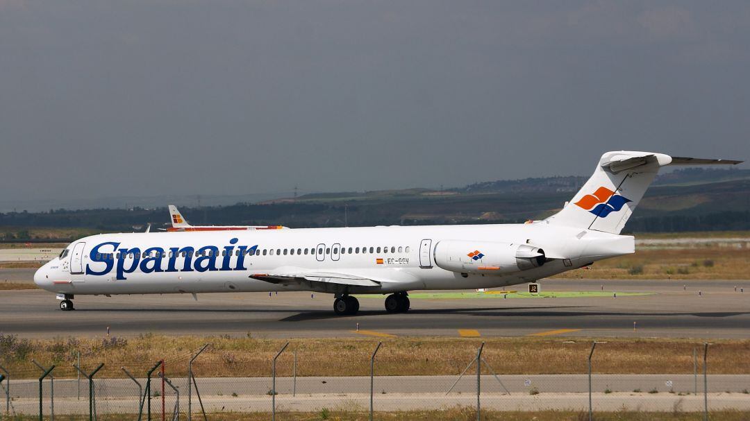 Avión de Spanair