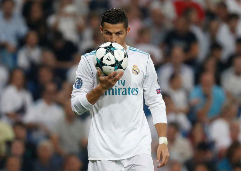 Cristiano esa el balón