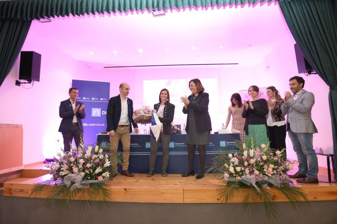 Foto de archivo del Día de la Mujer Rural celebrado en 2018 en Villada (Palencia)