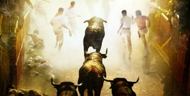 Fotograma del documental en 3D 'Encierro'