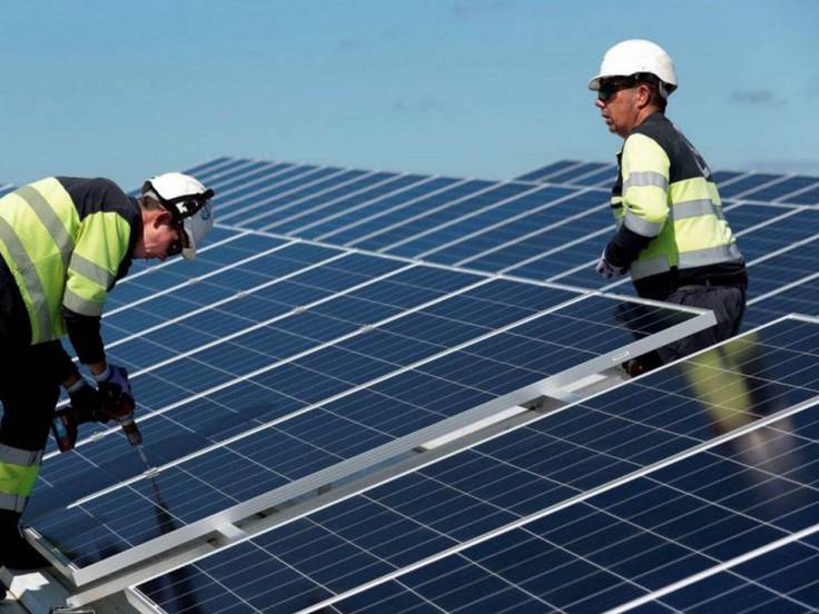 Instalación de paneles solares