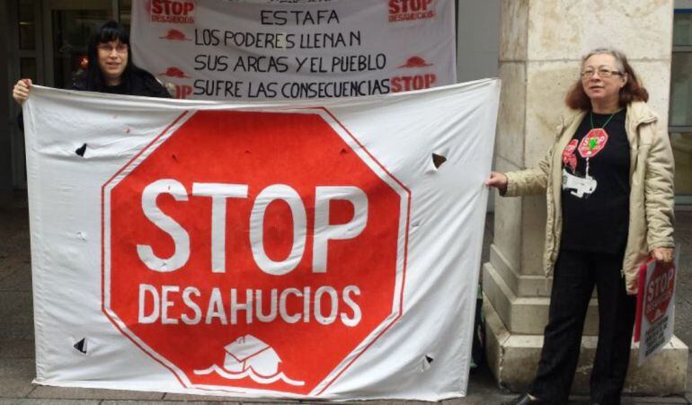 Las Plataformas de Afectados por la Hipoteca siguen en su lucha contra los desahucios