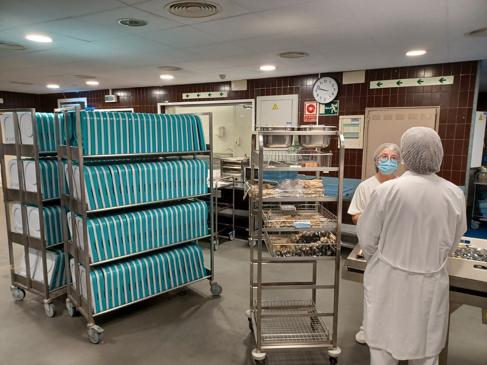 Cocina del hospital de Xàtiva