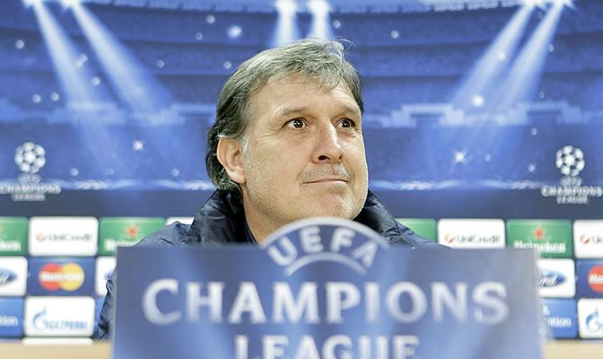 Martino, durante la rueda de prensa