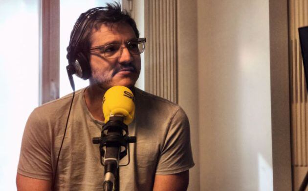 Pedro Pascal durante su última entrevista en Hoy por hoy.