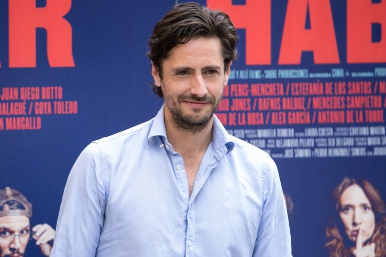 MADRID, SPAIN - JUNE 10:  Spanish actor Juan Diego Botto attends the &#039;Hablar&#039; photocall at Sala Mirador on June 10, 2015 in Madrid, Spain.  (Photo by Pablo Cuadra/Getty Images)