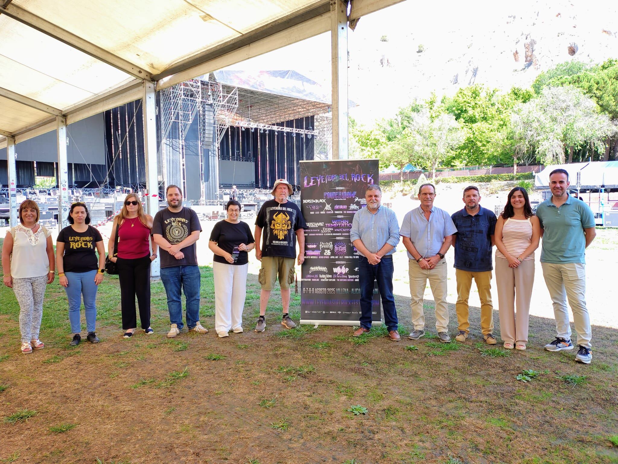 Presentación de los conciertos