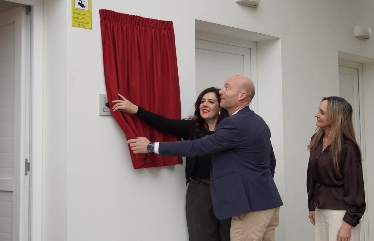 El president Adolfo Vilafranca, la consellera balear Sandra Fernández i la consellera insular Carmen Reynés han inaugurat formalment la nova secció del complex de Trepucó.