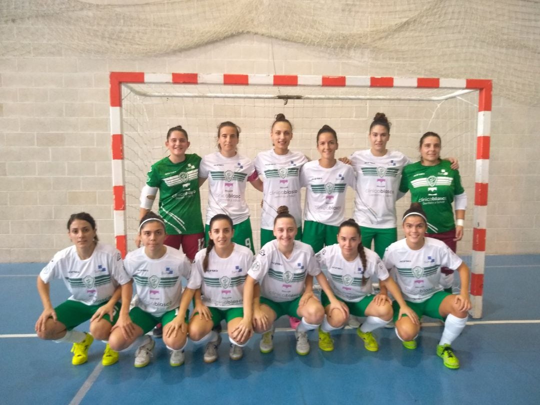 La plantilla del primer equipo del Joventut d&#039;Elx Clínica Blasco