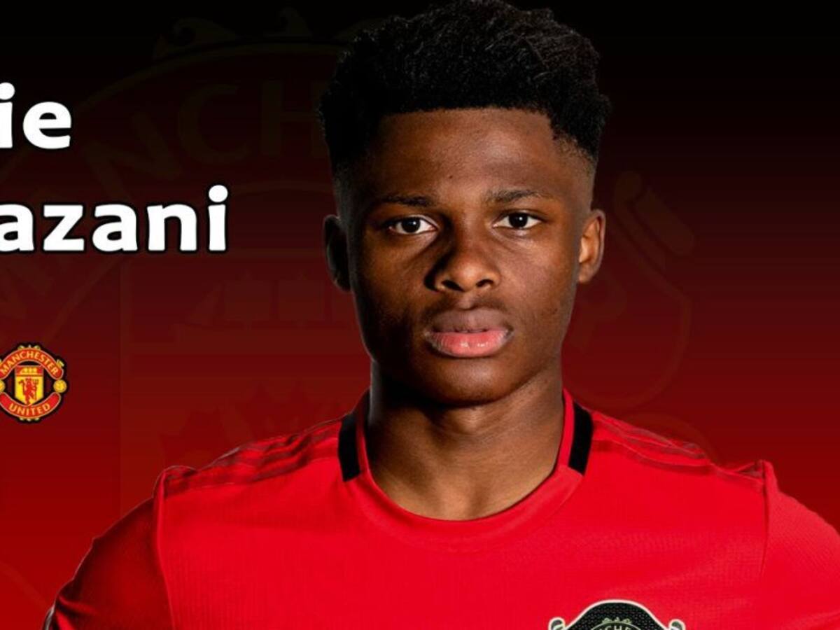 Largie Ramazani, del Manchester United, está en la órbita del Almería