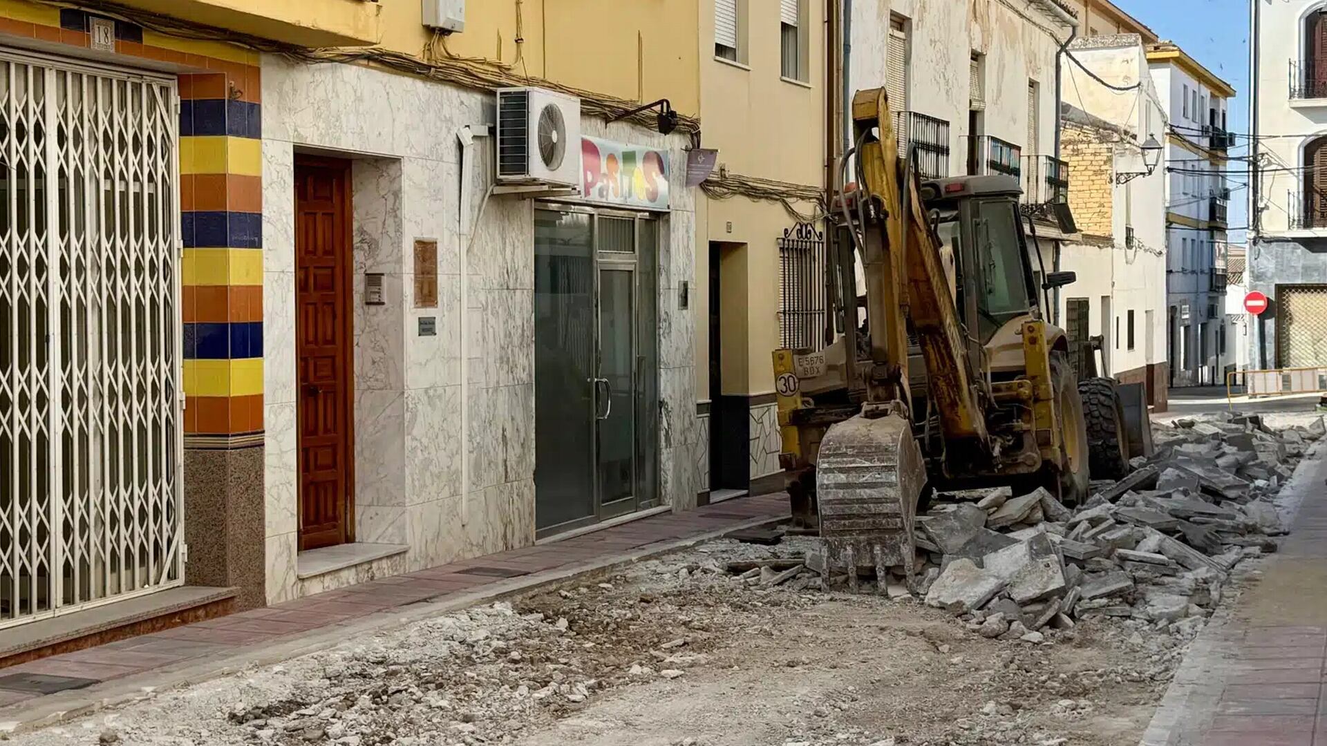 Obras del PFEA en Campillos