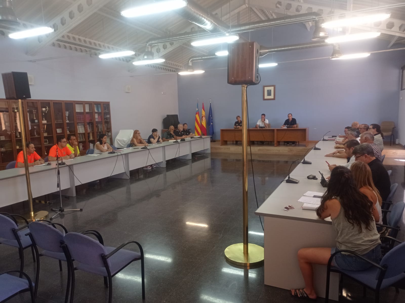 Momento de la reunión