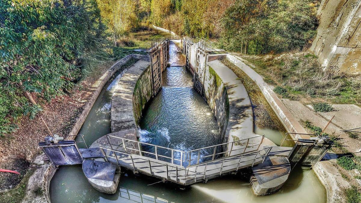 Rincones de Palencia: la triple esclusa de Calahorra de Ribas