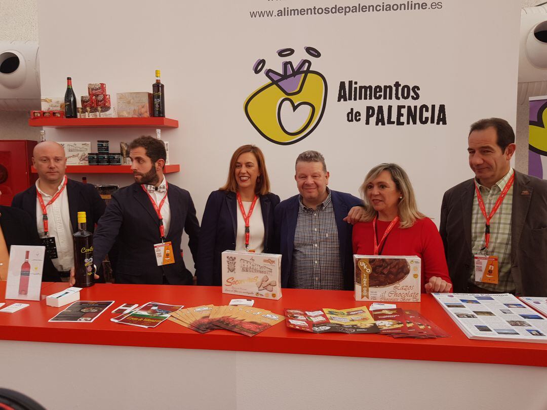 Chicote estuvo en el stand de Alimentos de Palencia en una edición anterior