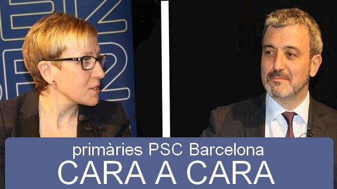 Carmen Andrés i Jaume Collboni, candidats a les primàries del PSC de Barcelona