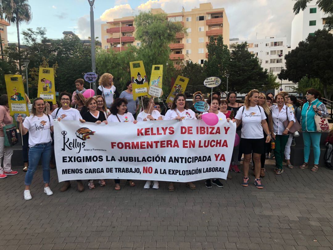 Imagen de archivo de una protesta de las &#039;Kellys&#039;