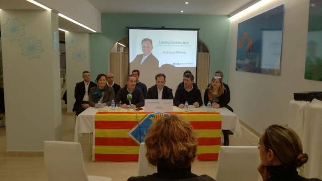 Presentació de la coalición en 2019