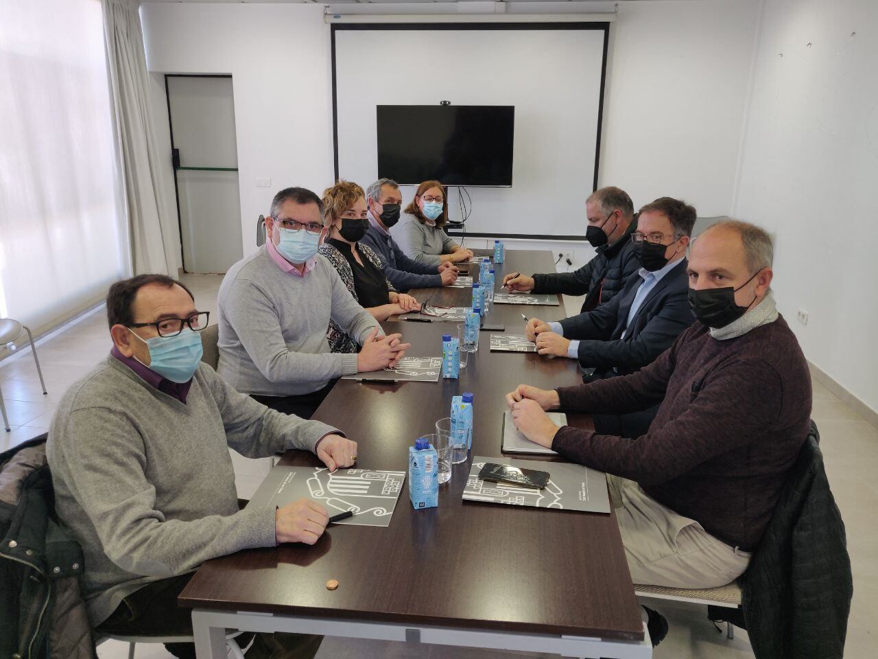 Un momento durante la reunión